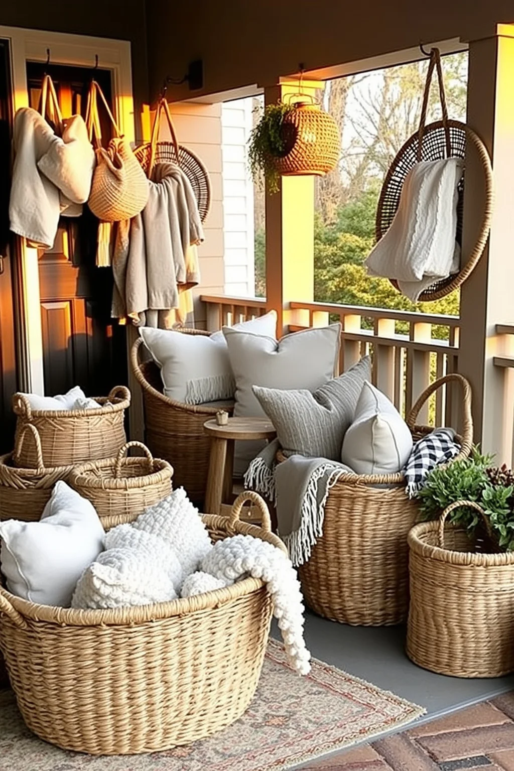3. Woven Baskets