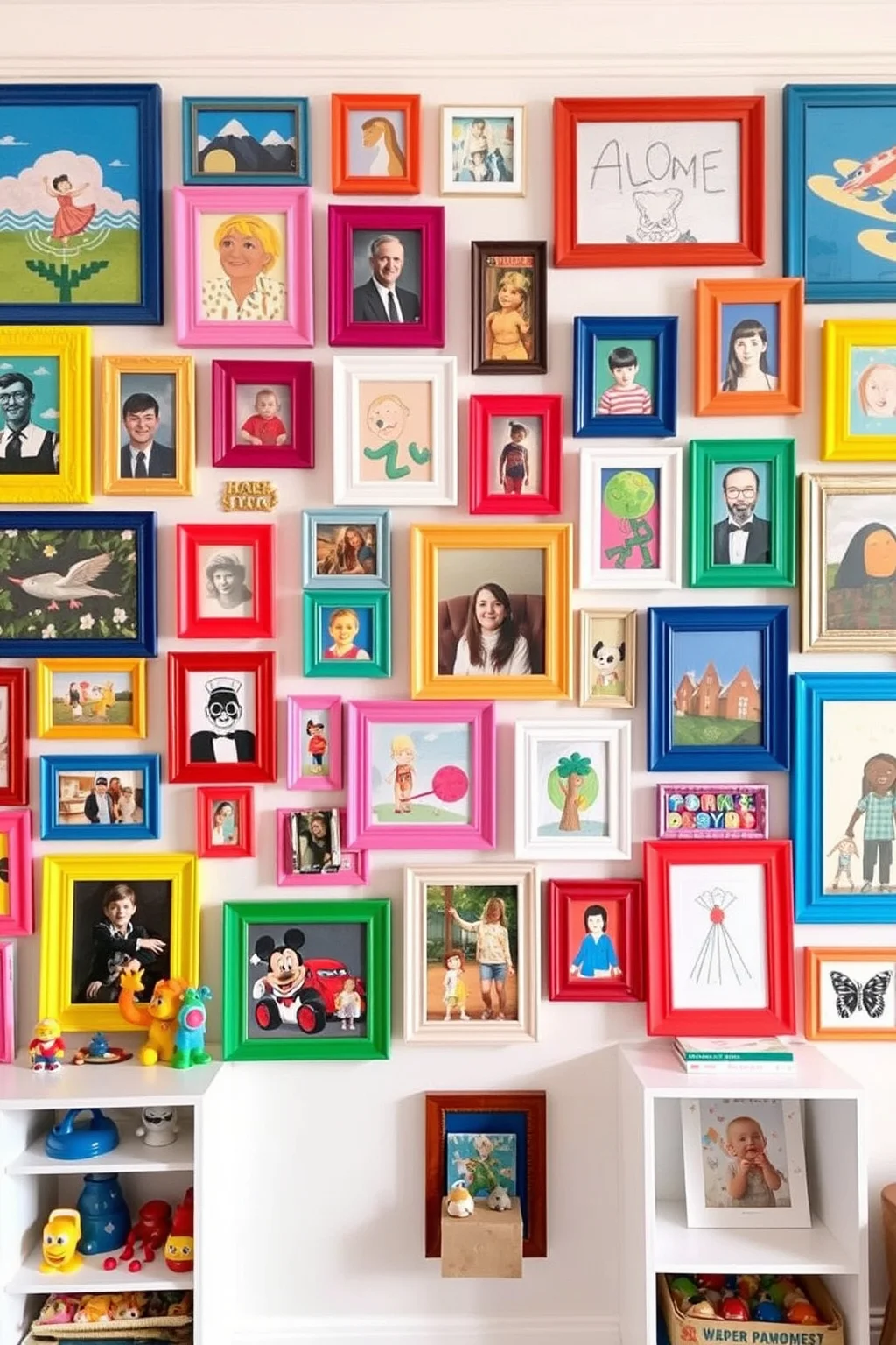4. Eclectic Gallery Wall