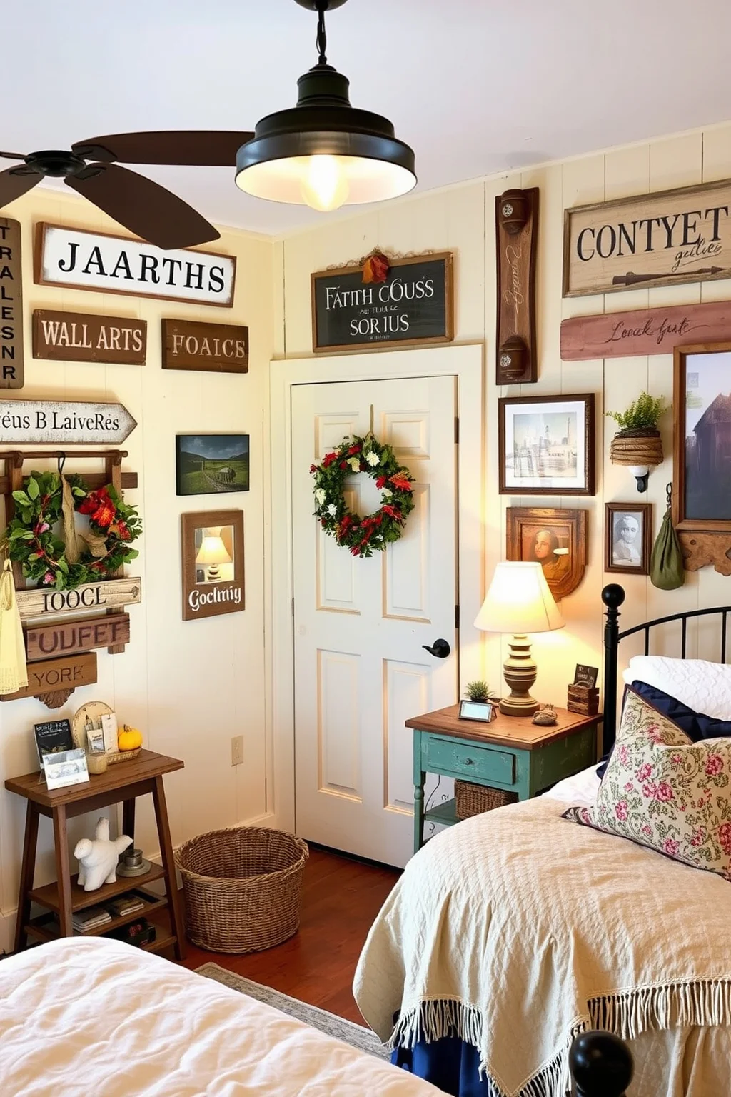 4. Farmhouse-Style Décor Accents