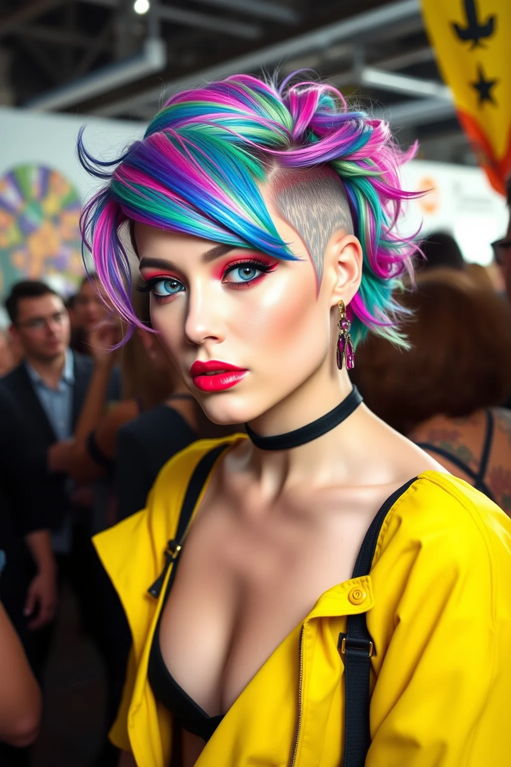 4. Pixie with Asymmetrical Shaved Sides