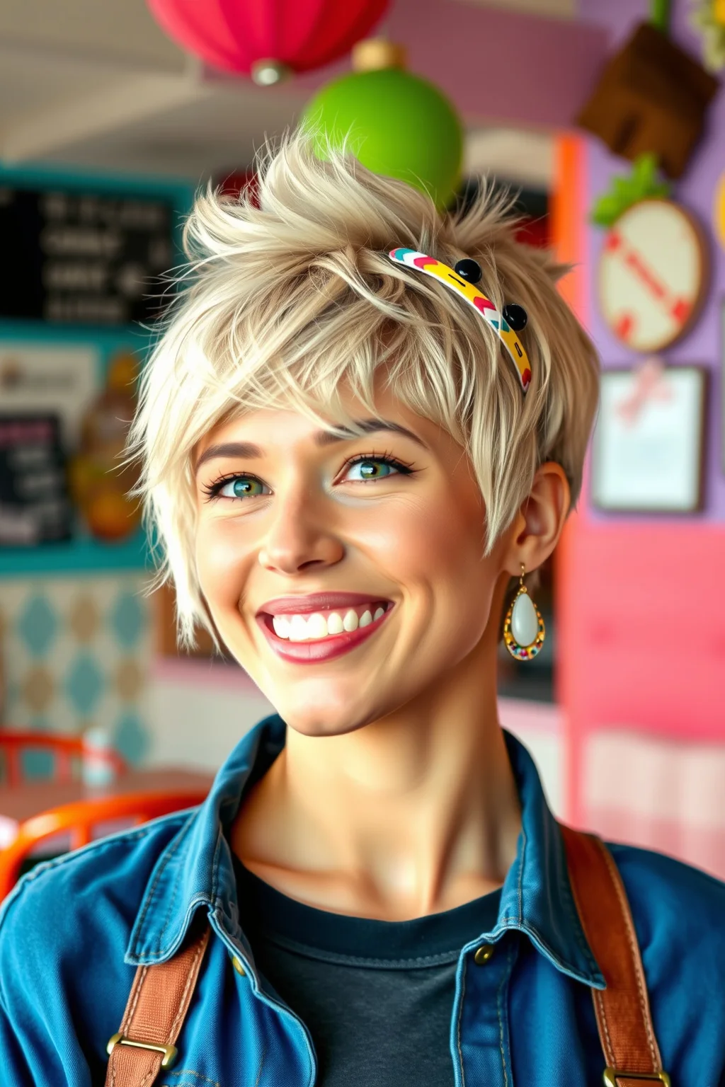 4. Textured Pixie Cut