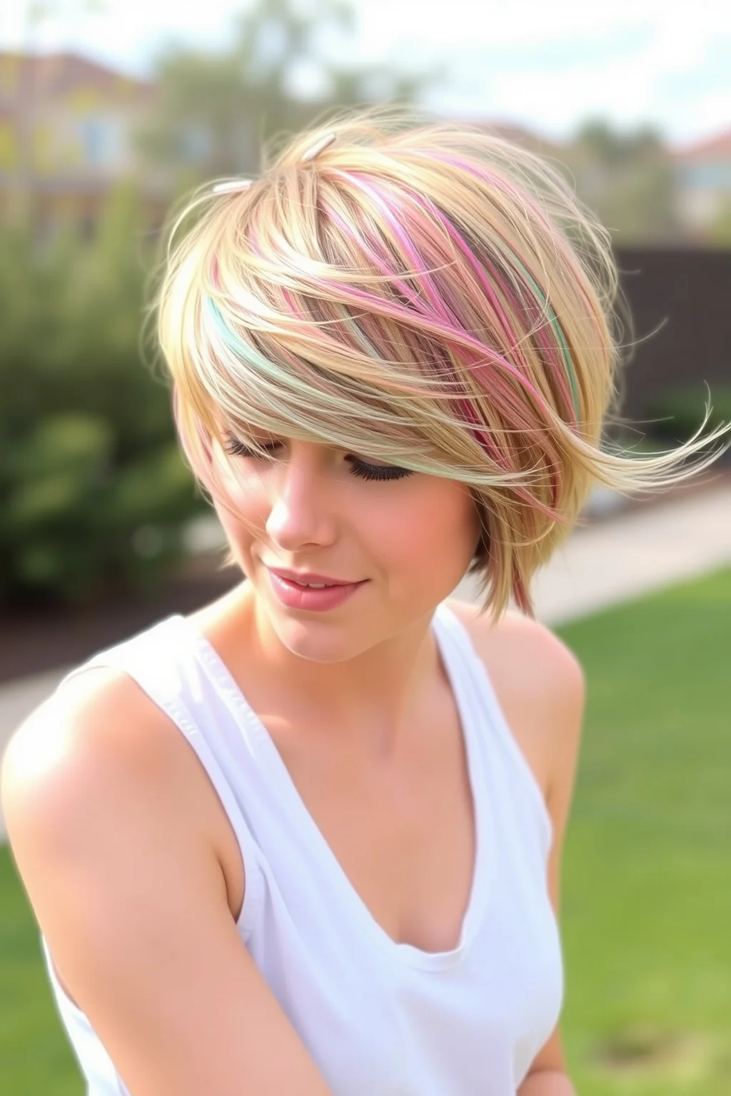 6. Layered Pixie