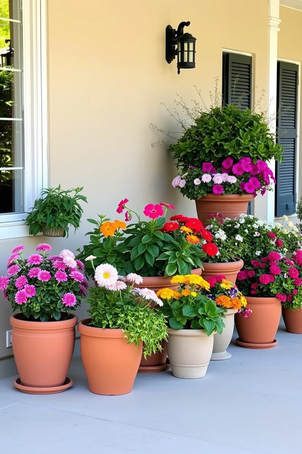 6. Potted Plants