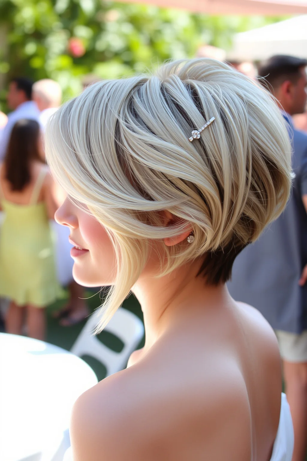 8. Soft Pixie with Side Shave
