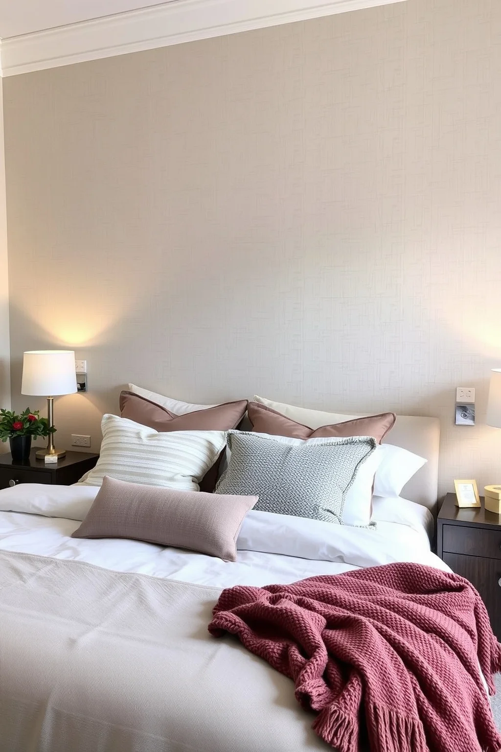 8. Textured Linen Wallpaper