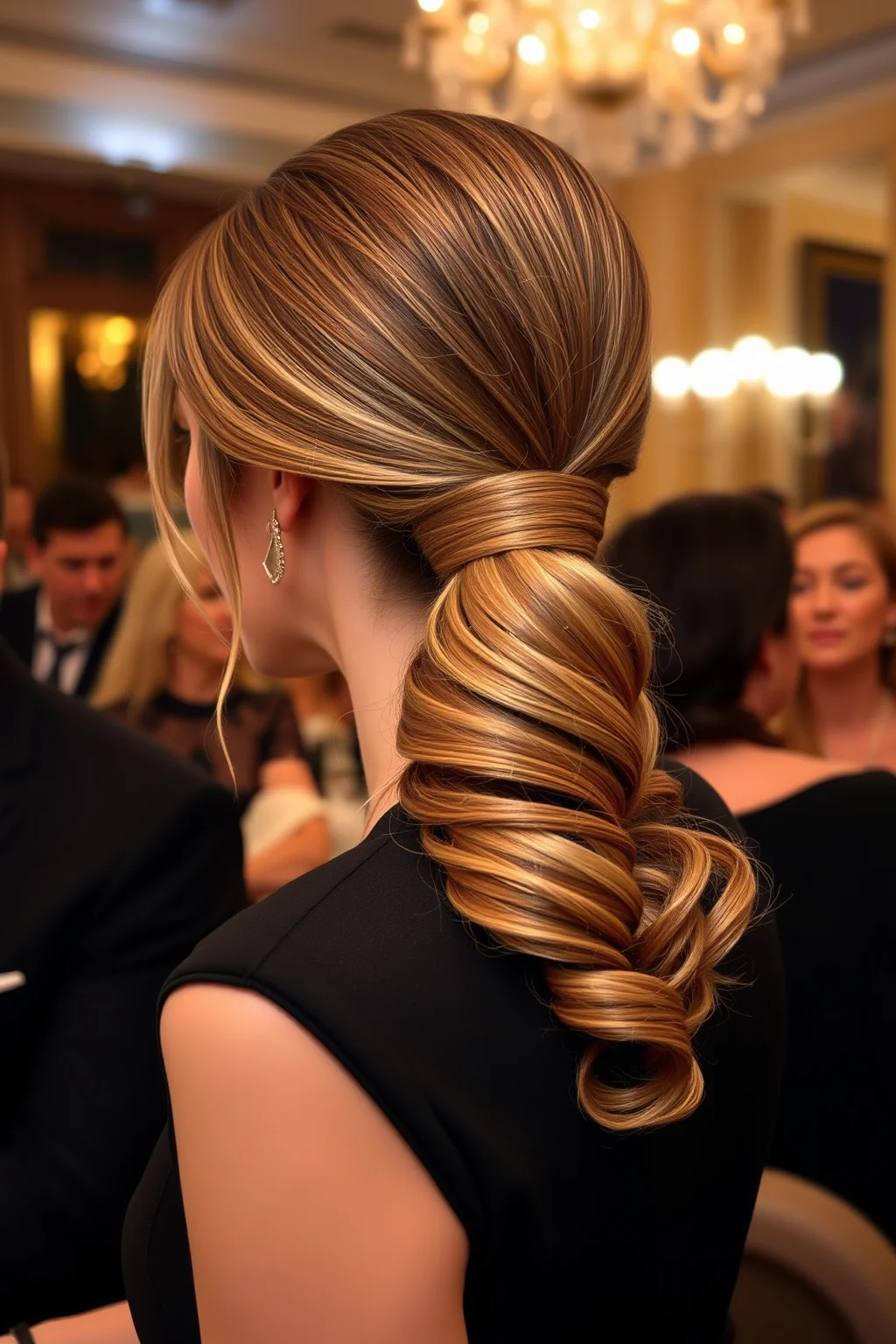 9. Elegant Ponytail