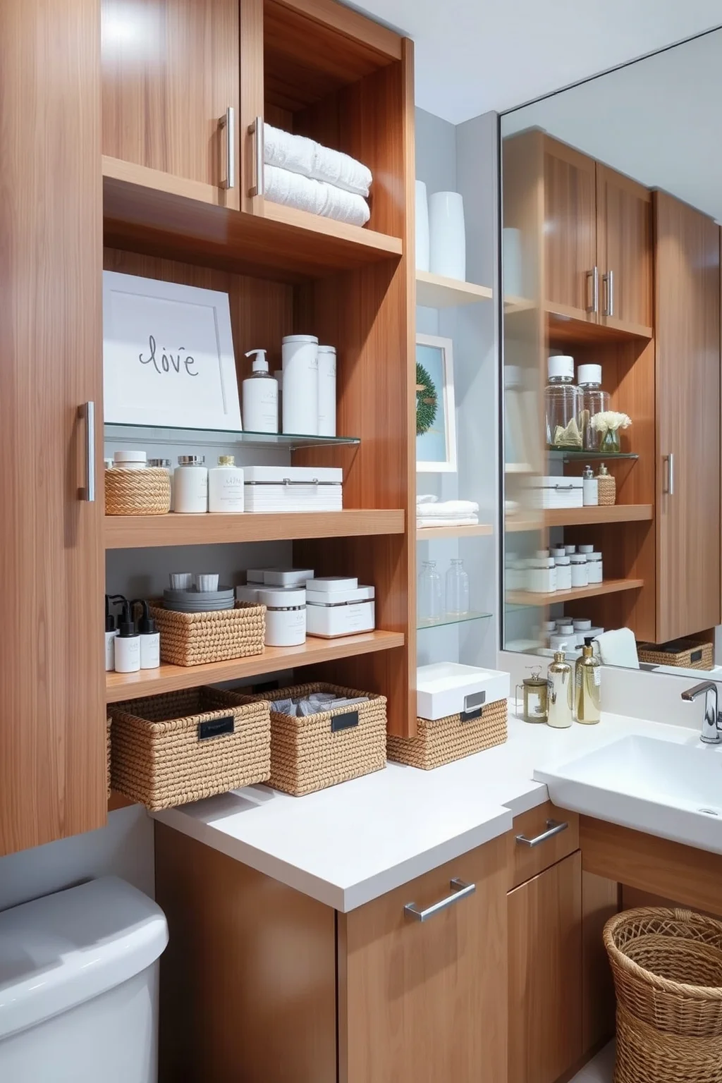 9. Elegant Storage Solutions
