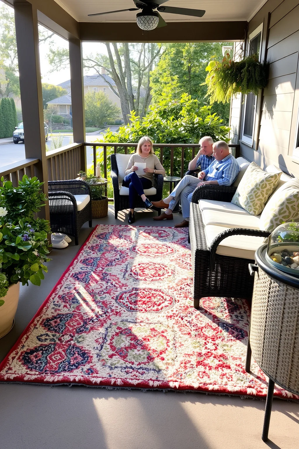 9. Outdoor Rugs