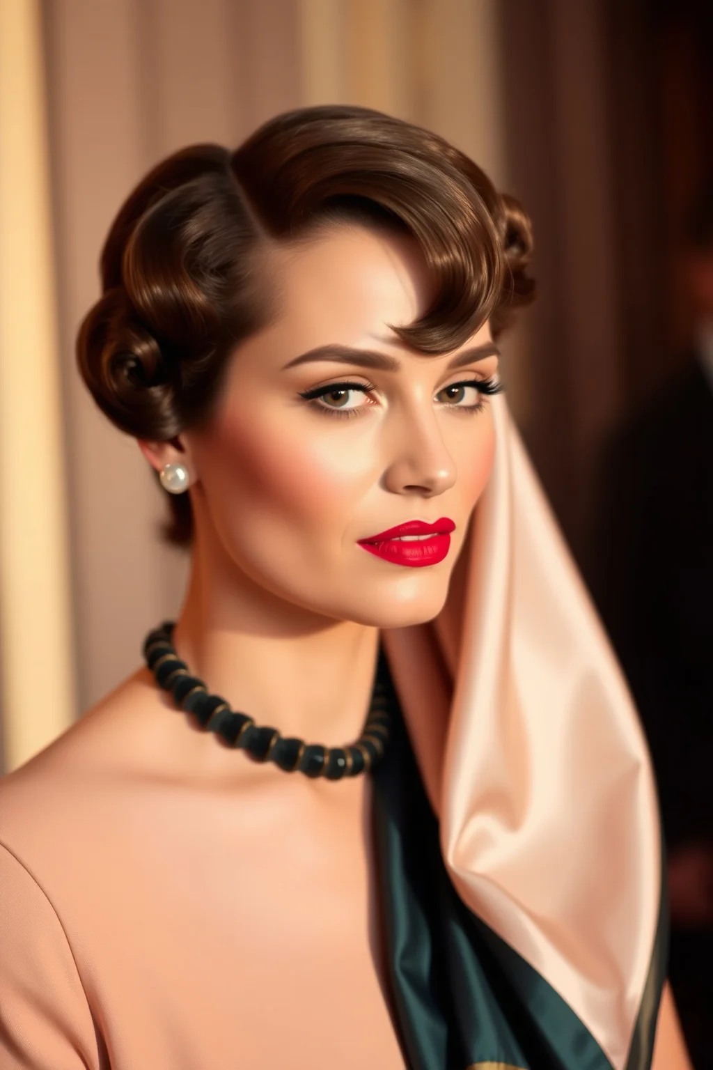 9. Retro Finger Waves