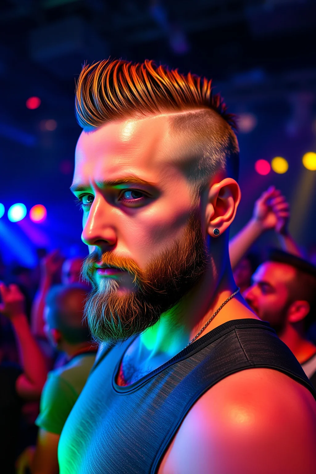 9. Slicked Back Faux Hawk