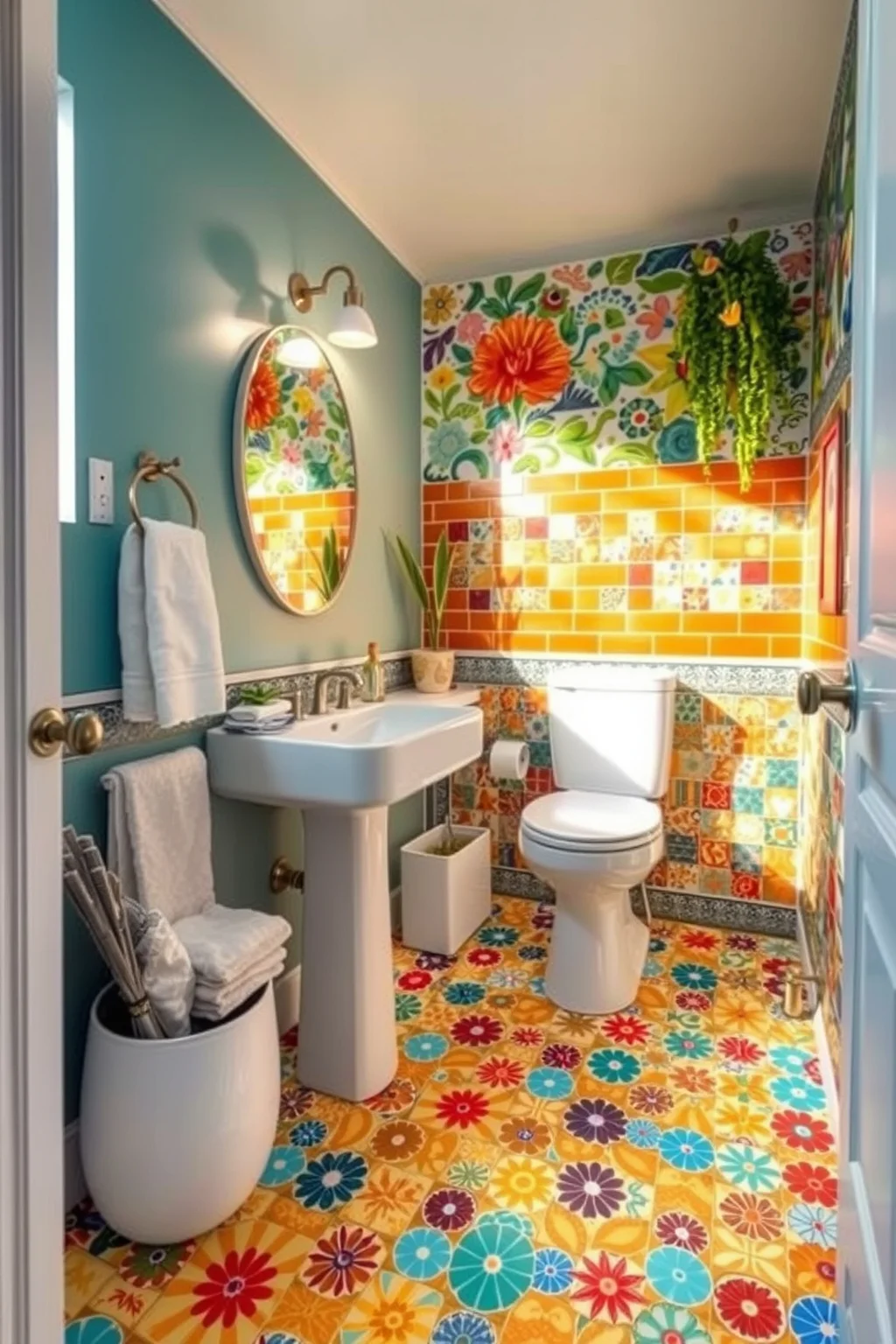 1. Colorful Tiles