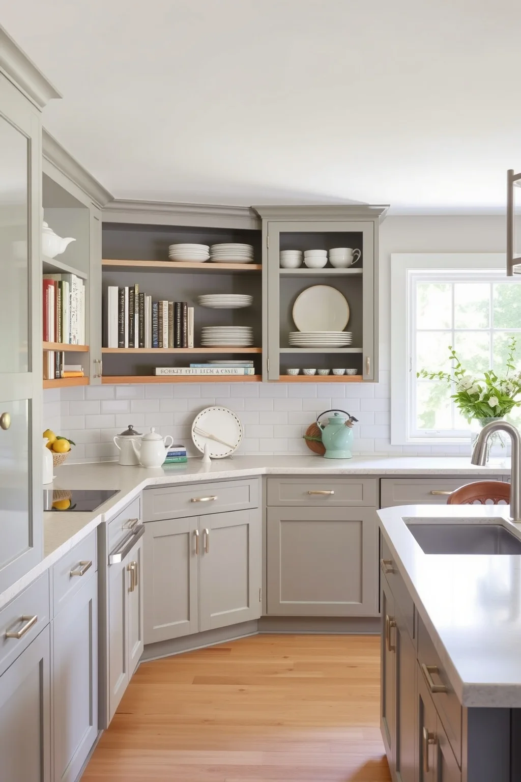 1. Shaker-Style Cabinets