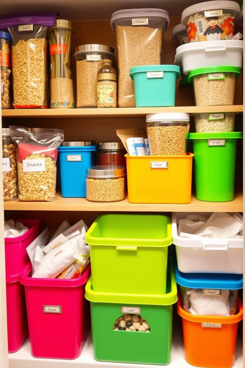 10. Color-Coded Containers