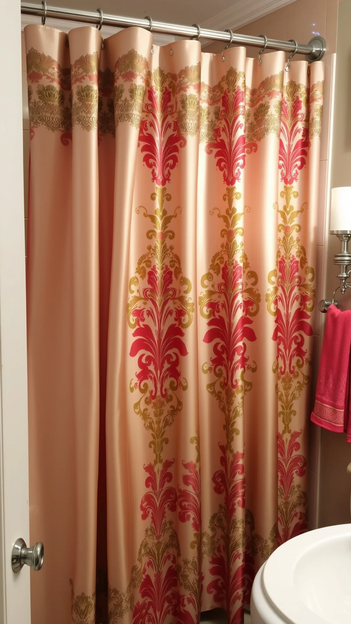 10. Elegant Shower Curtains