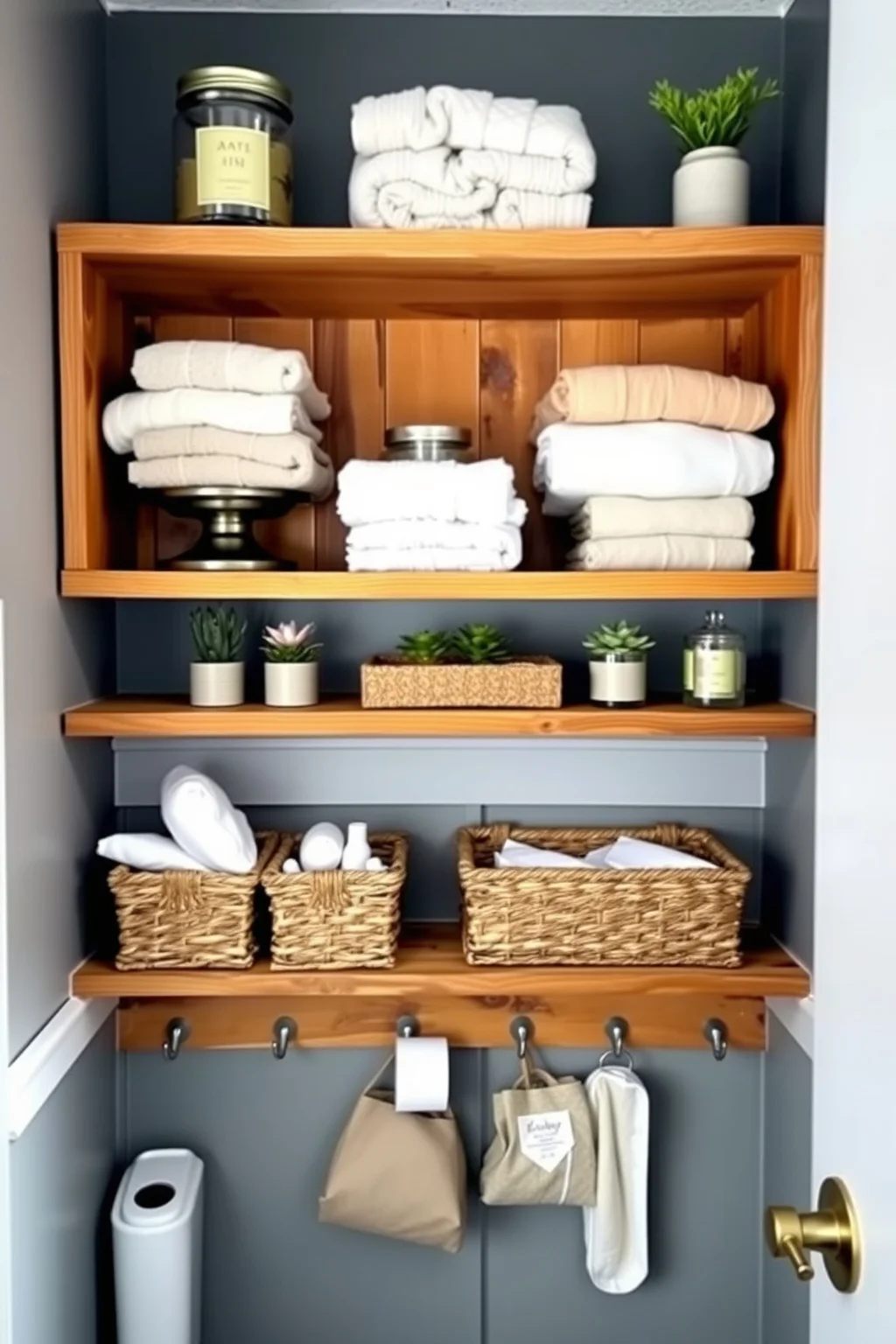 10. Open Shelving