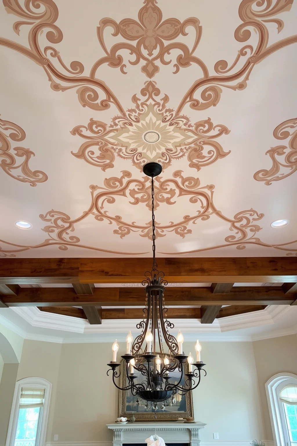 10. Statement Ceiling