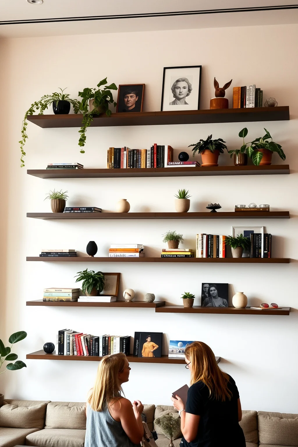 11. Floating Shelves