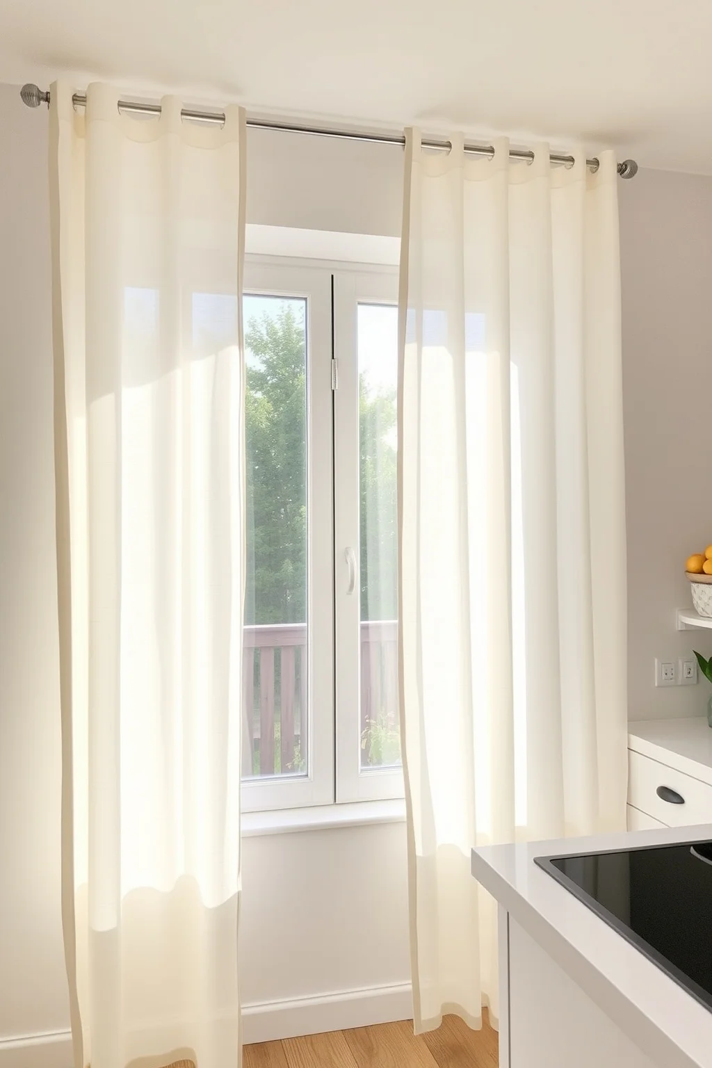 11. Minimalist Window Treatments
