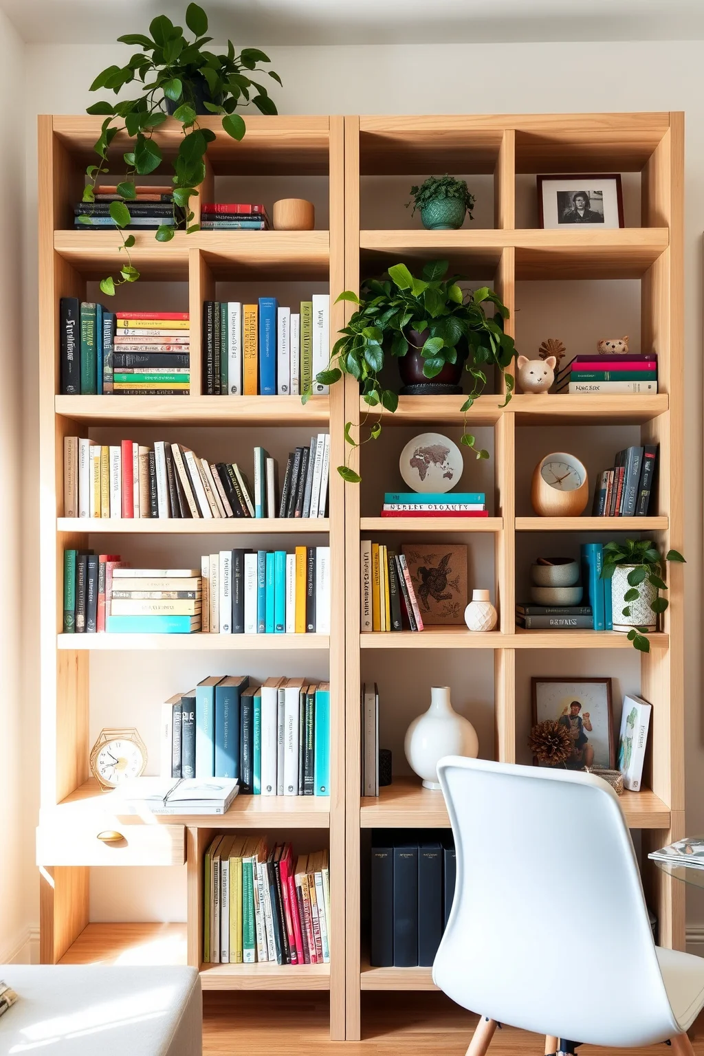 11. Scandinavian Style Shelving