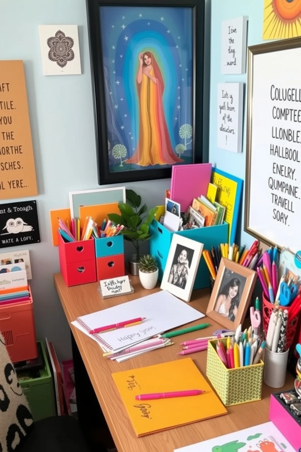 12. Artistic Desk Area