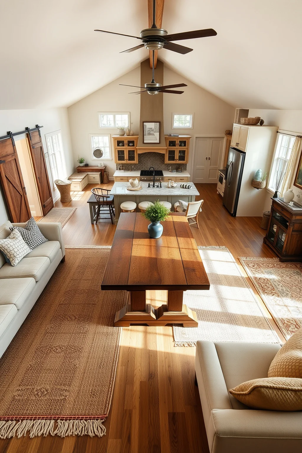 12. Open Concept Layout