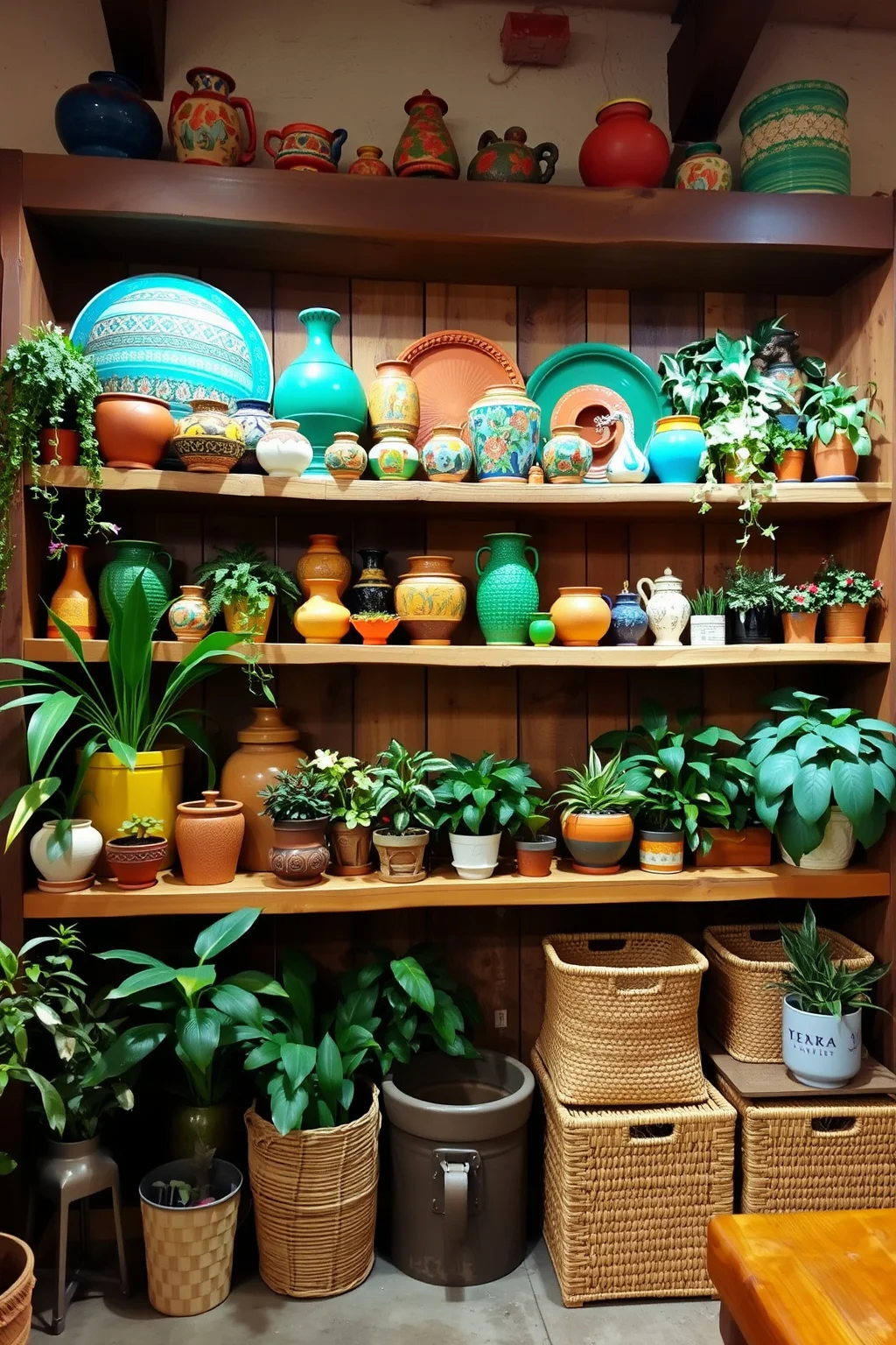 12. Open Shelving