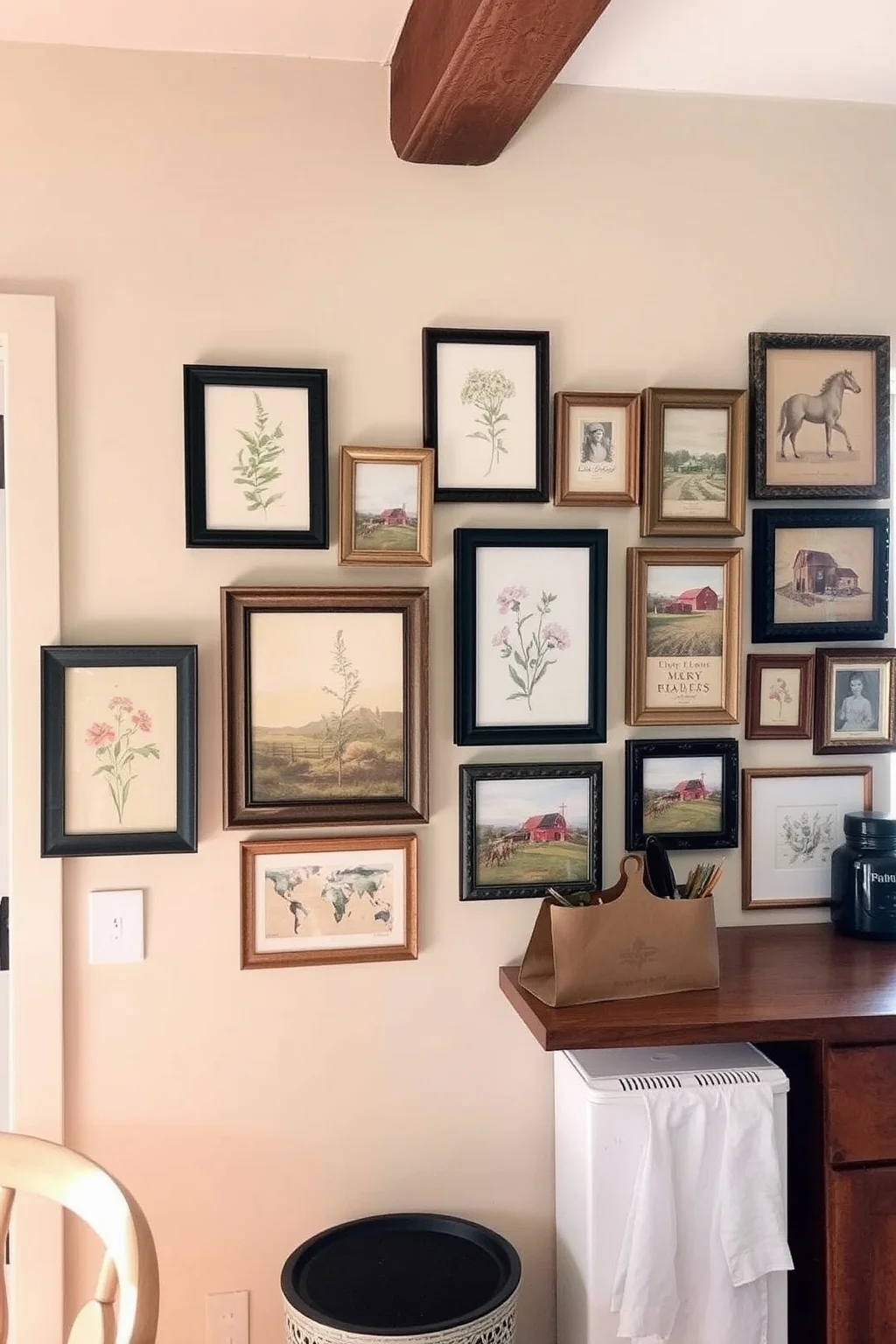 13. Country-themed Wall Art