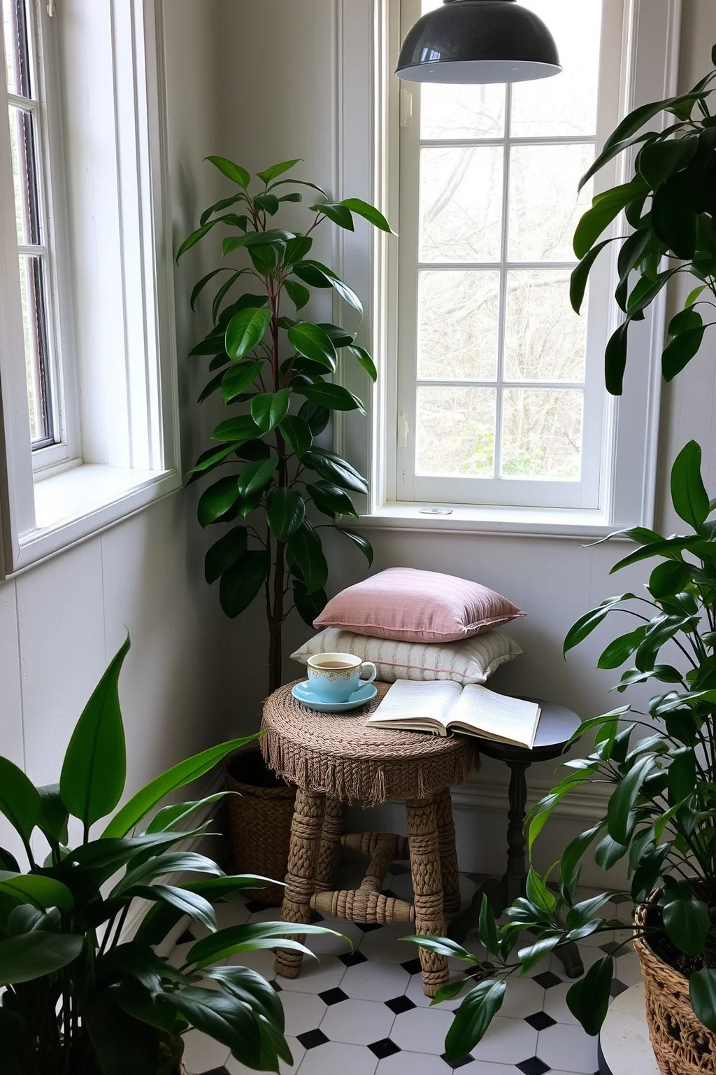 13. Cozy Seating Nook