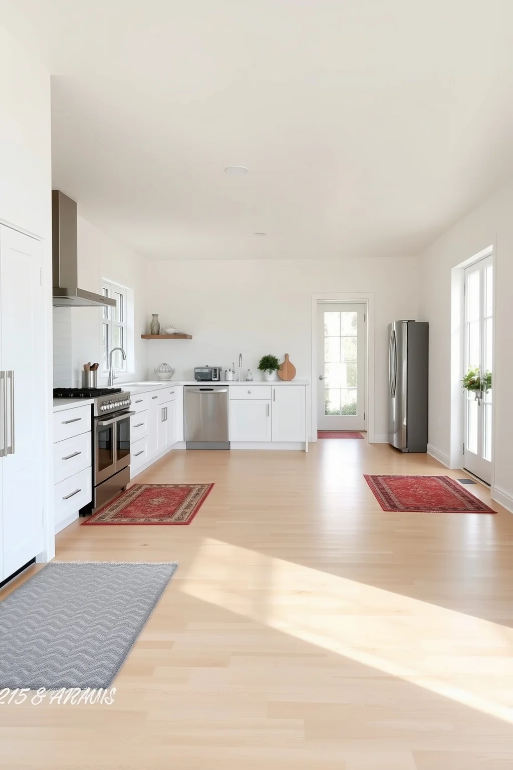 13. Minimalist Flooring
