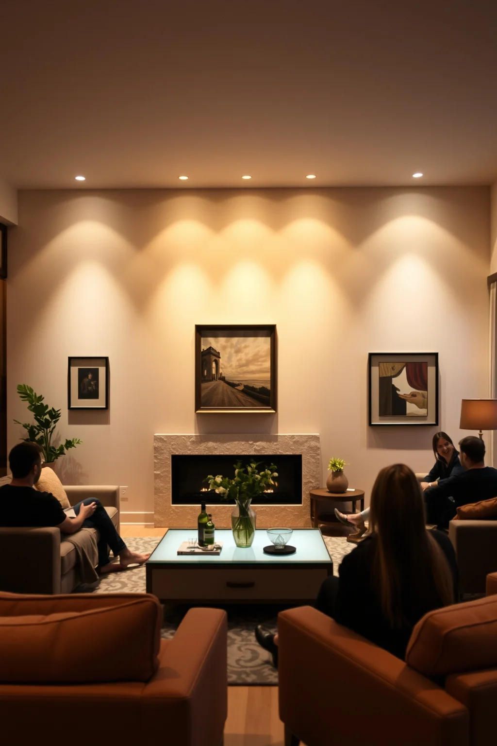 14. Accent Lighting