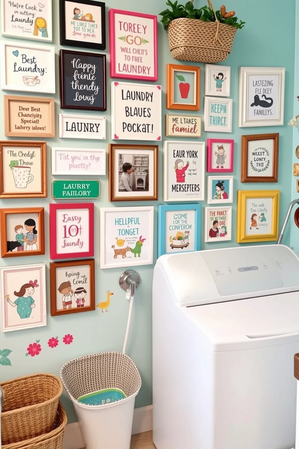 14. Creative Wall Art