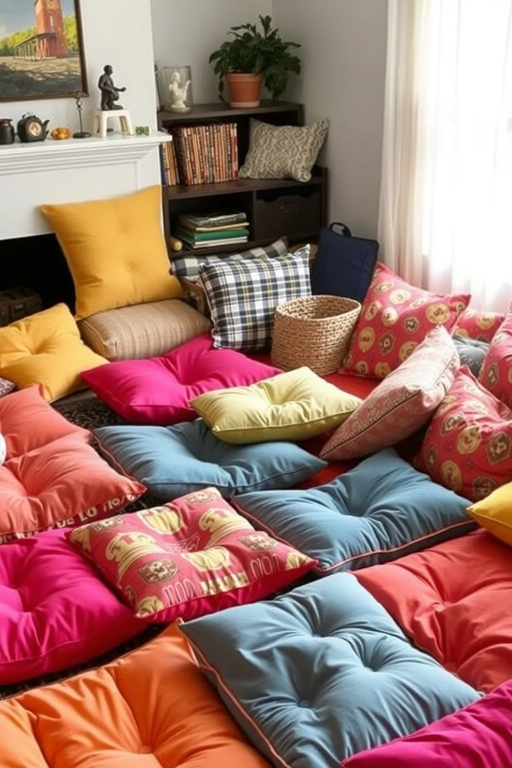 14. Floor Cushions