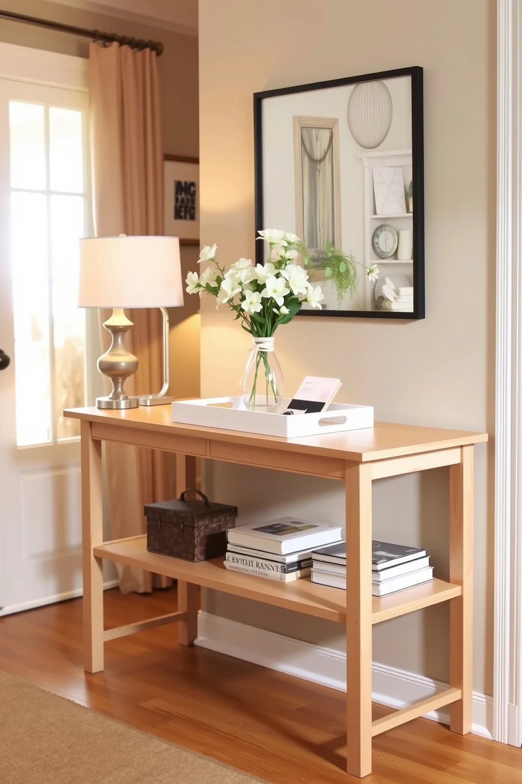 14. Multi-Functional Console Table