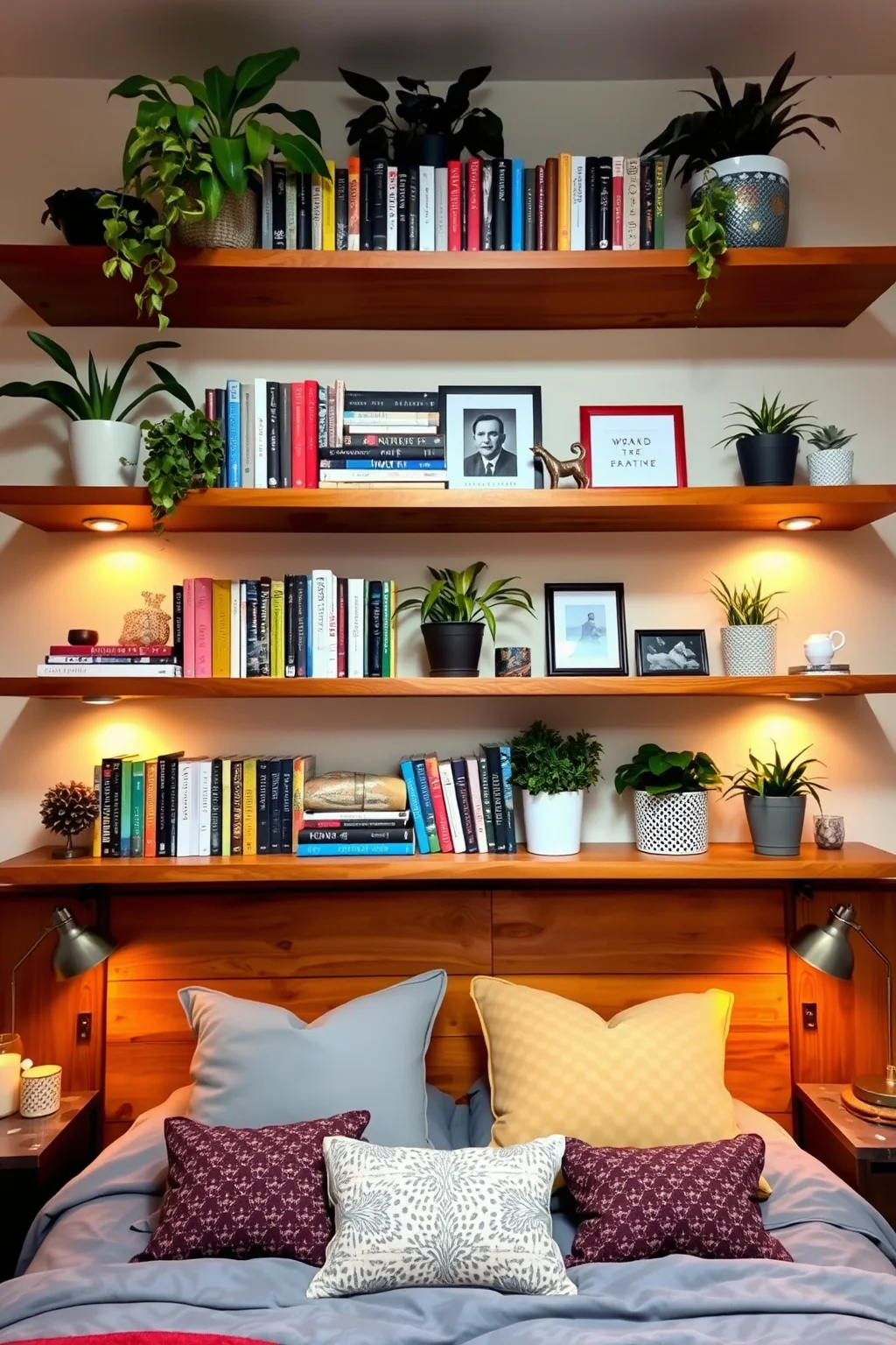14. Open Shelving
