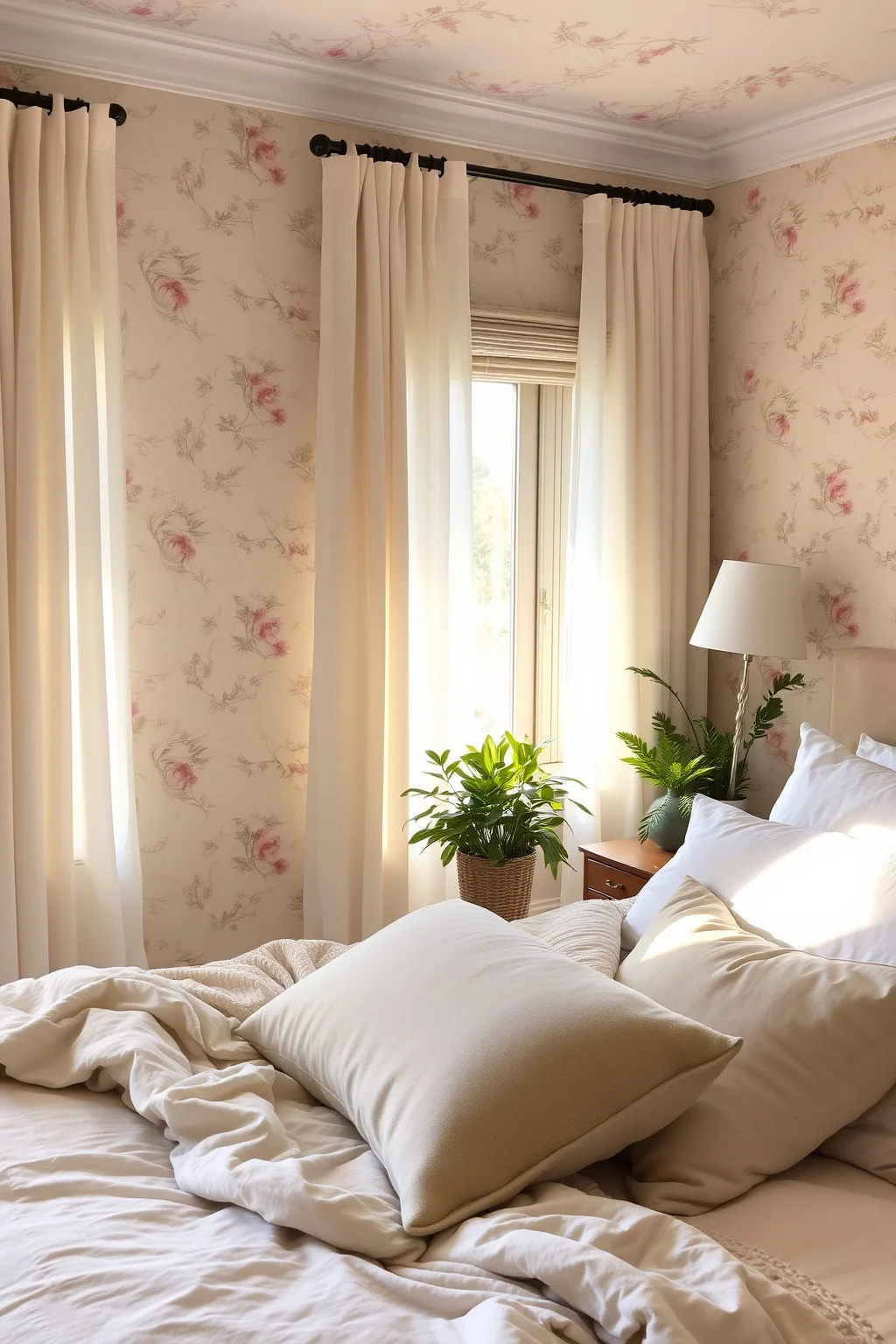14. Subdued Botanical Designs