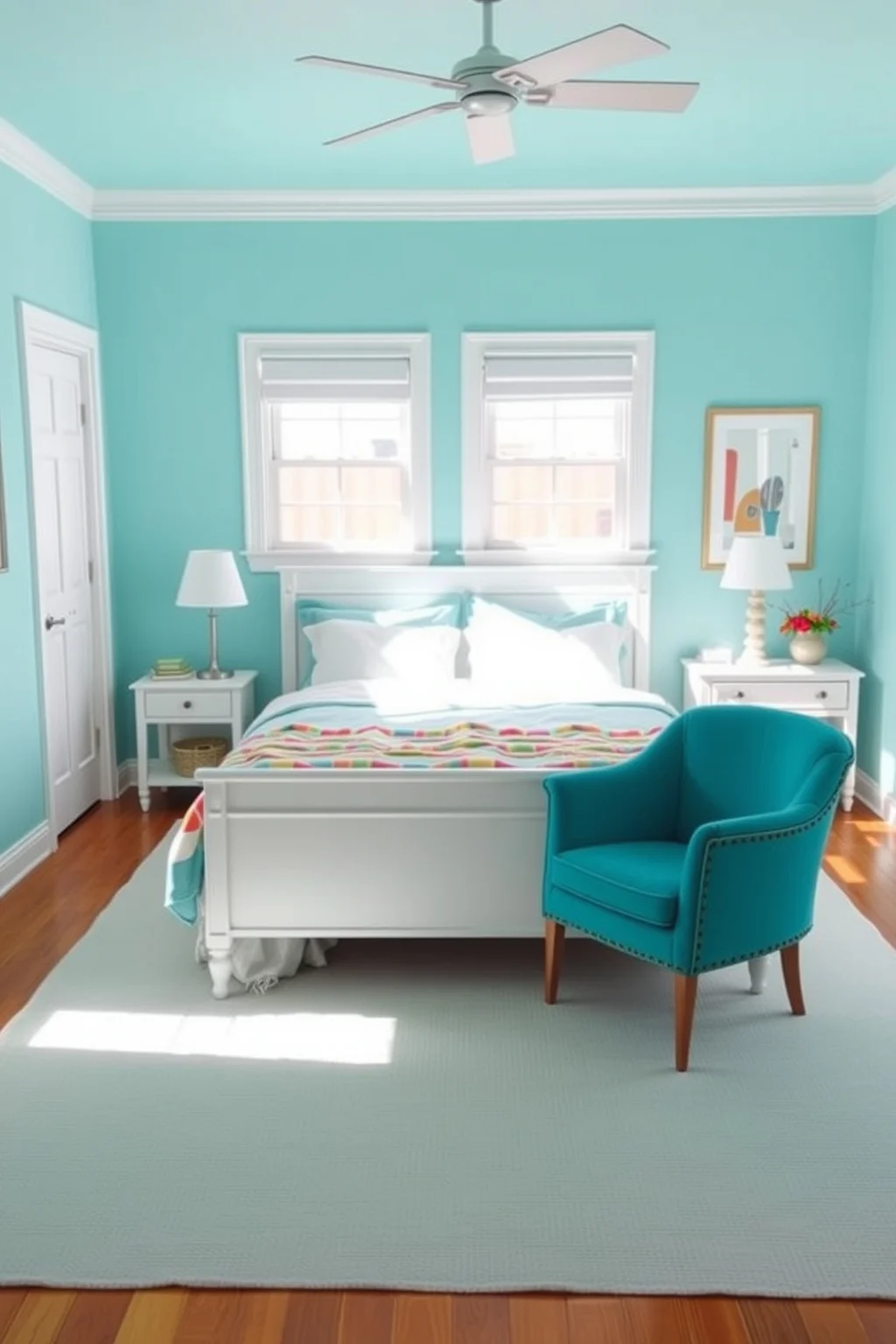 15. Cool Turquoise Oasis