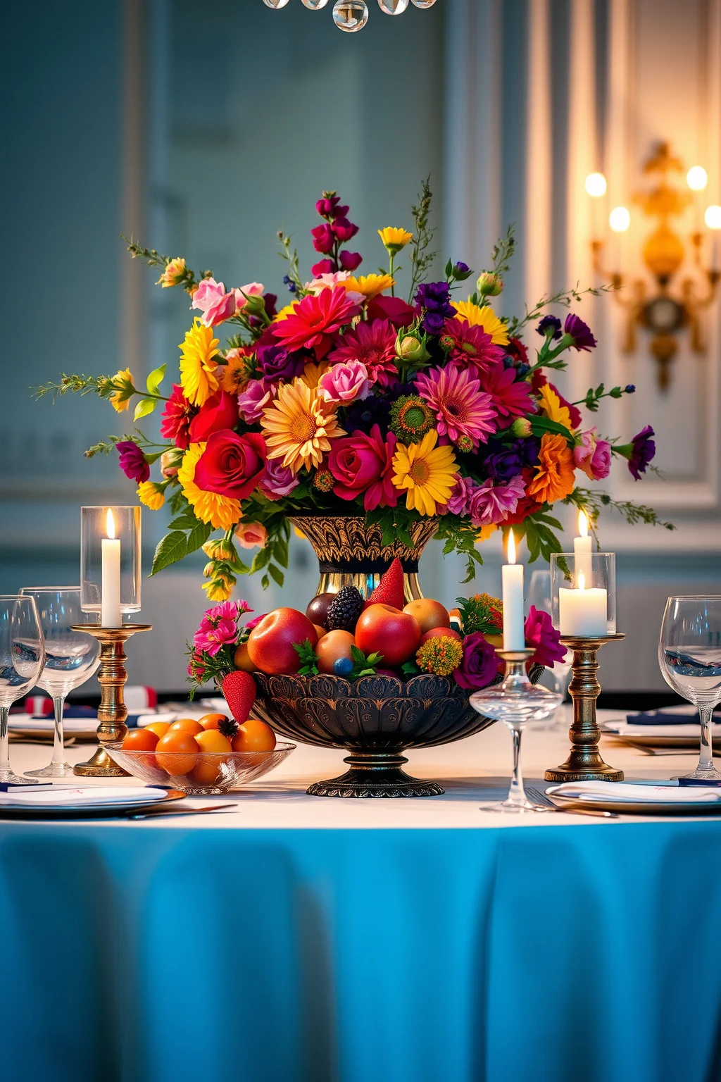 15. Elegant Table Centerpieces