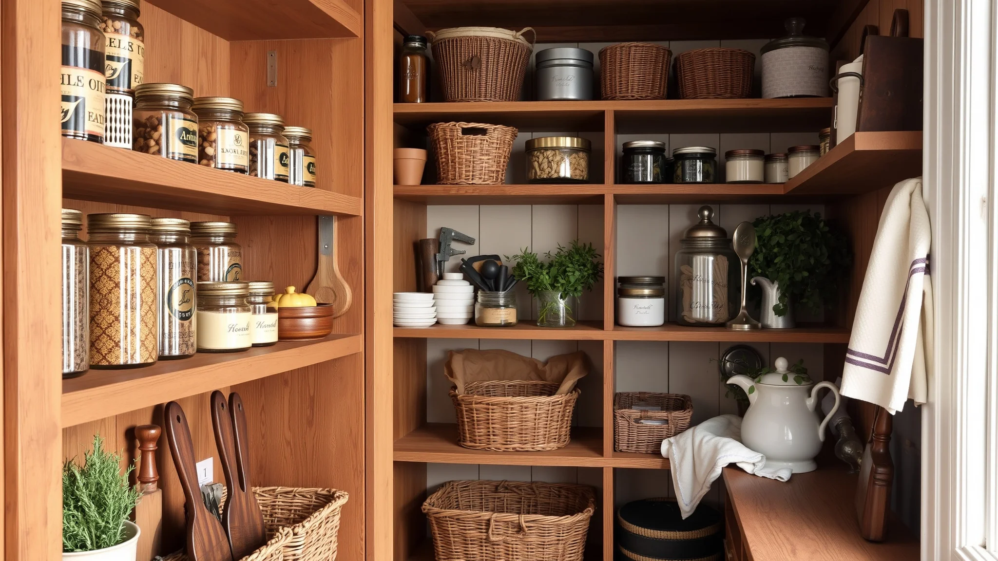 15 Farmhouse Pantry Ideas for Beautiful Organization
