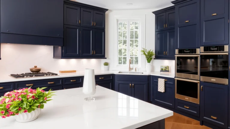 15 Navy Kitchen Cabinet Ideas That Feel Elegant Timeless