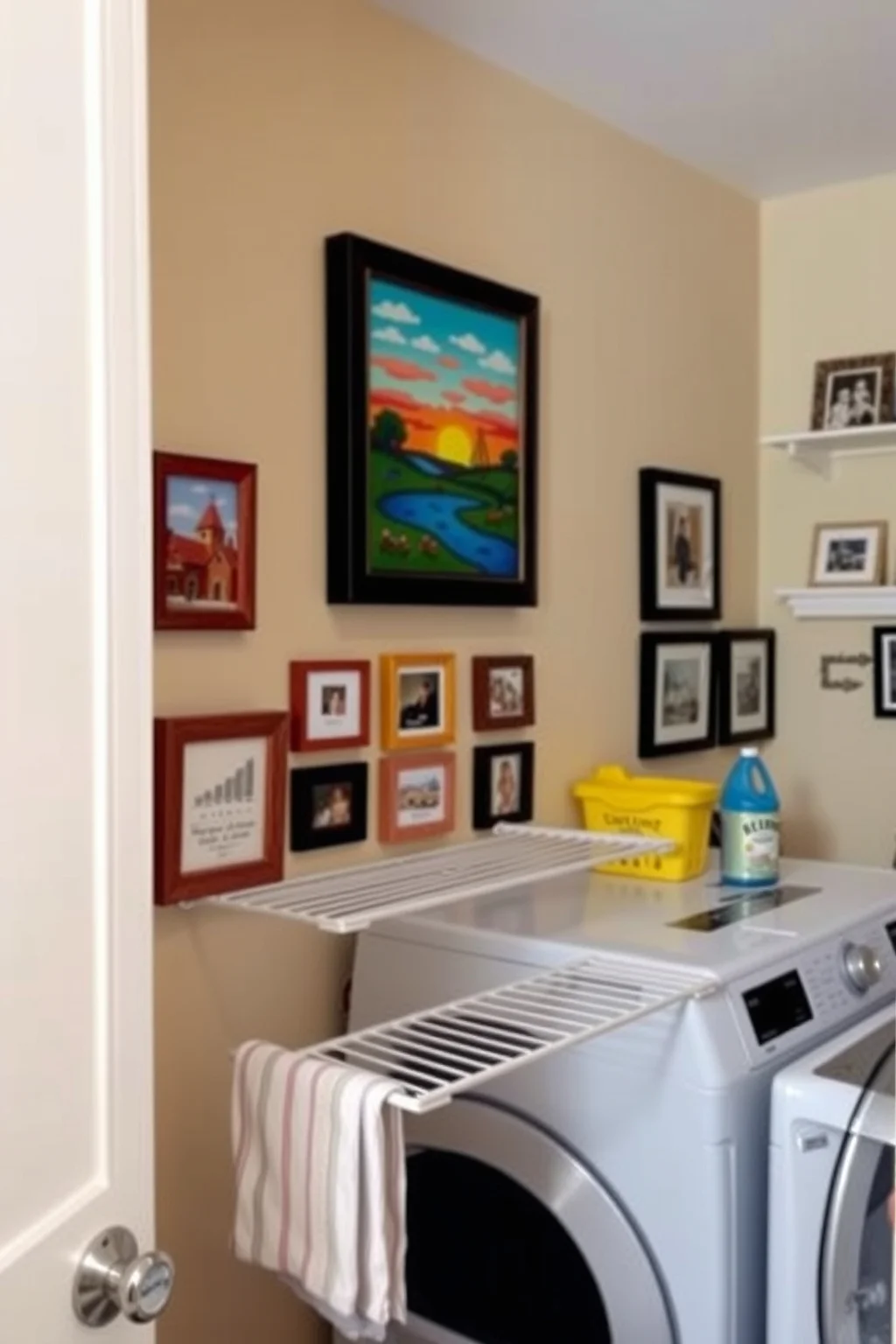15. Personal Touches with Artwork