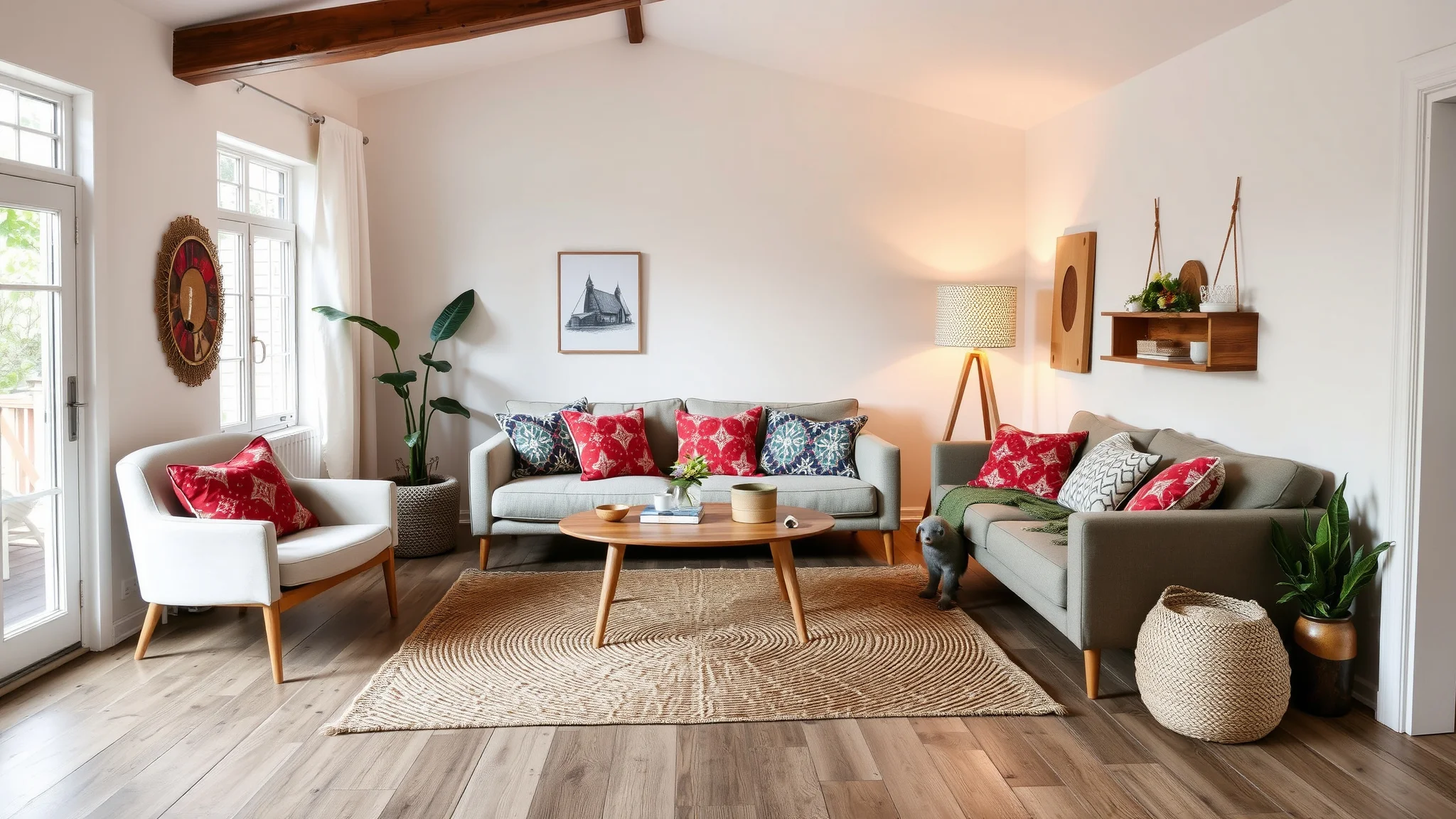 15 Scandi Boho Living Room Ideas You'll Want to Copy