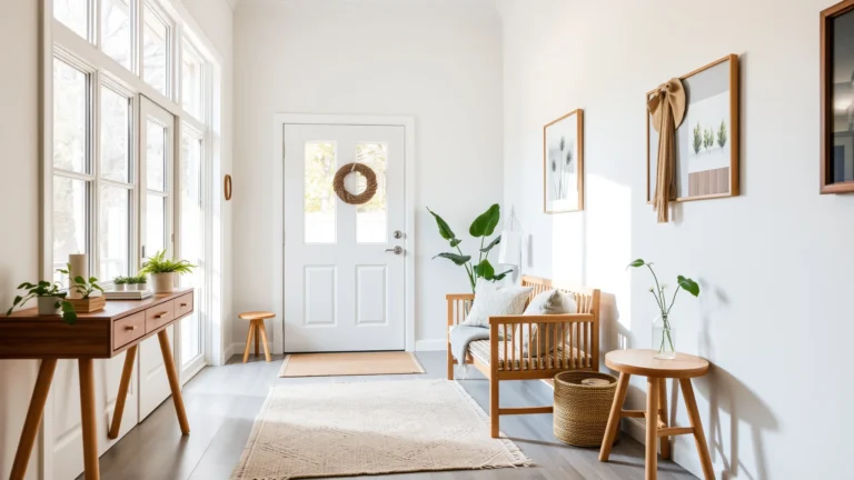 15 Scandi Entryway Ideas That Feel Bright and Welcoming