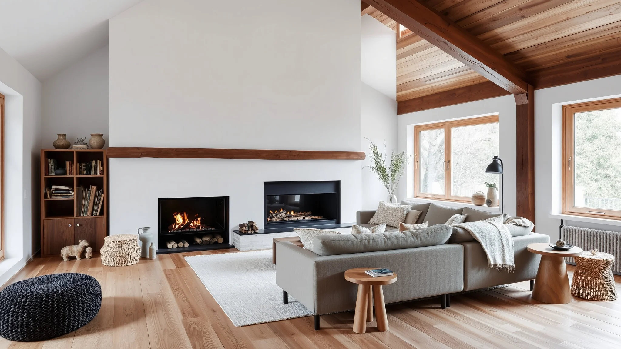 15 Scandi Fireplace Ideas That Feel Cozy and Timeless