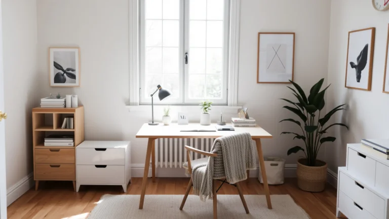 15 Scandi Office Ideas for a Calm Productive Workspace