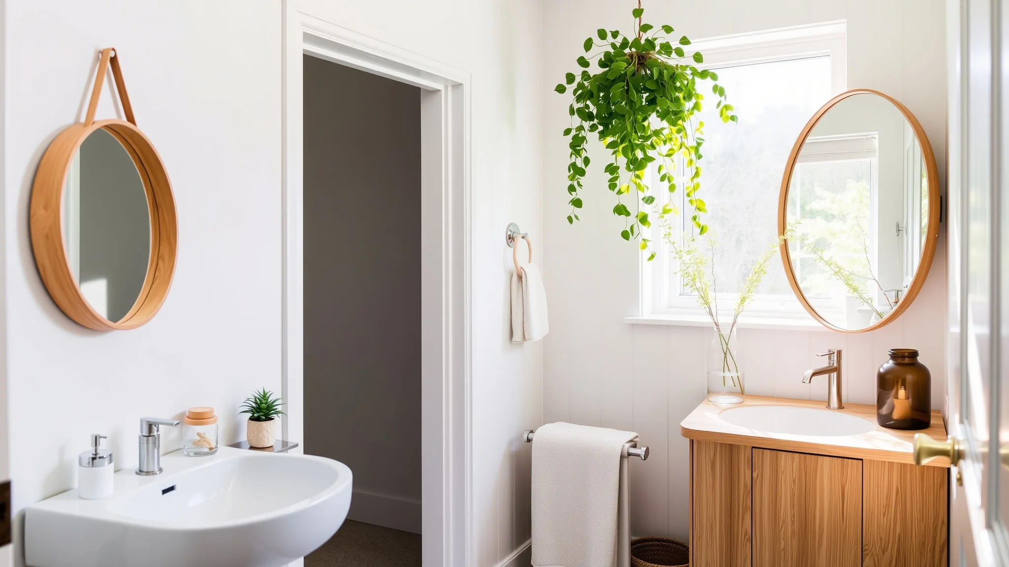 15 Scandi Powder Room Ideas That Feel Bright and Stylish