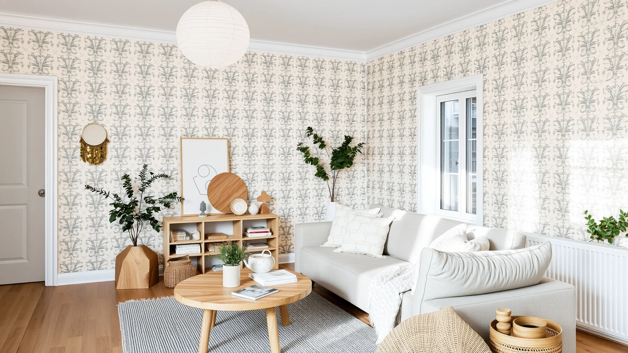 15 Scandi Wallpaper Ideas for a Calm Stylish Home