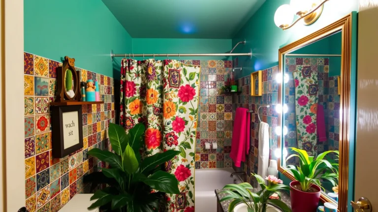 15 Small Maximalist Bathroom Ideas Full of Bold Style