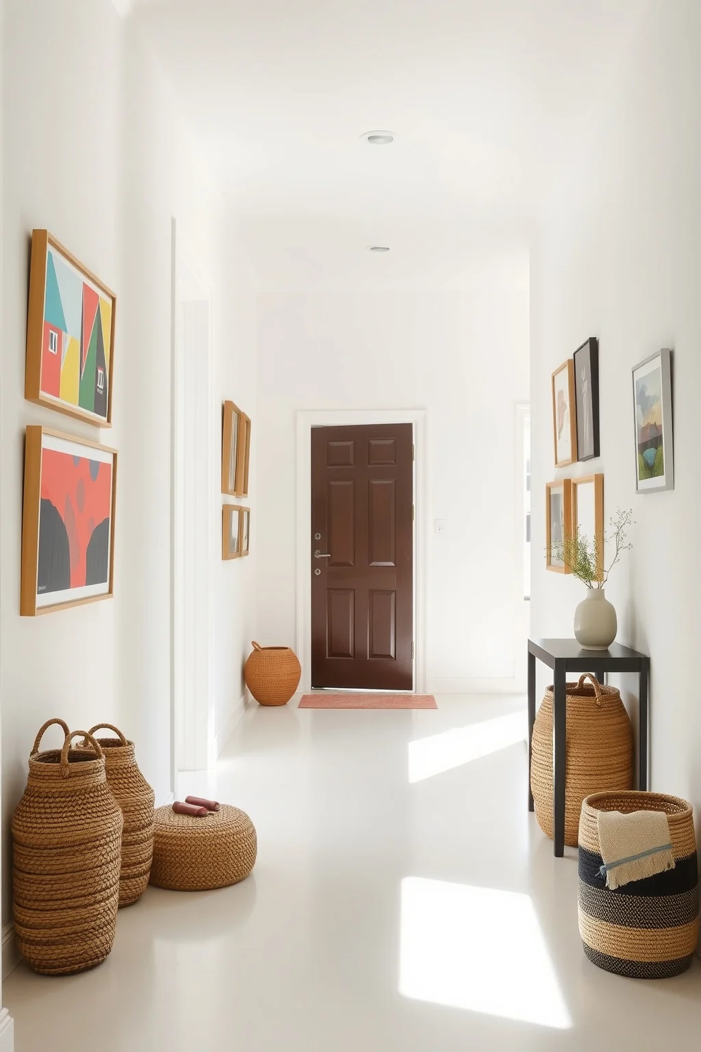 2. Bright White Walls