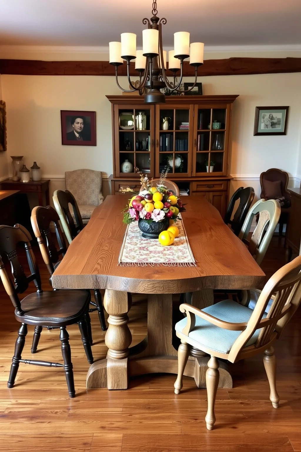 2. Classic Wood Table