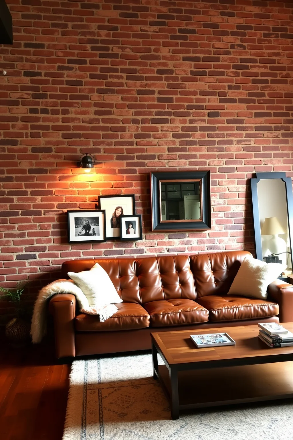 2. Exposed Brick Walls